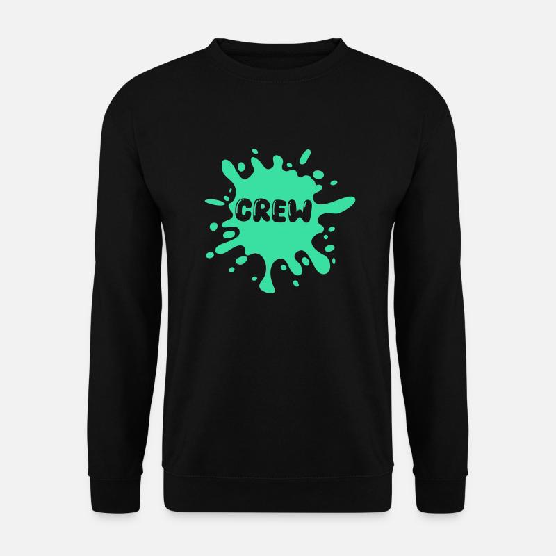 Crew Blobs - Unisex Sweatshirt - black