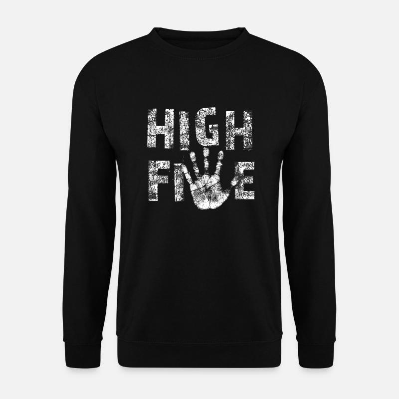 High Five - Unisex Sweatshirt - black