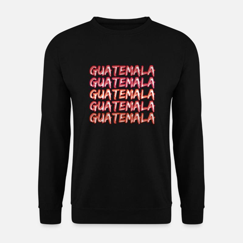 Reise Guatemala - Unisex Pullover - Schwarz