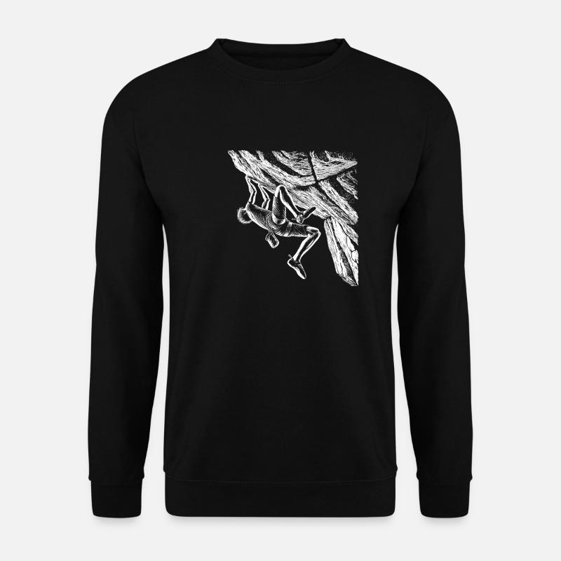 Climb - Unisex Sweatshirt - black