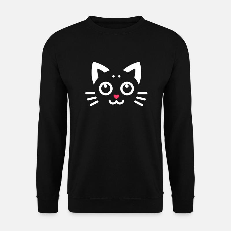 Chatons Kawaii, Animaux de compagnie - Sweat-shirt Unisexe - noir
