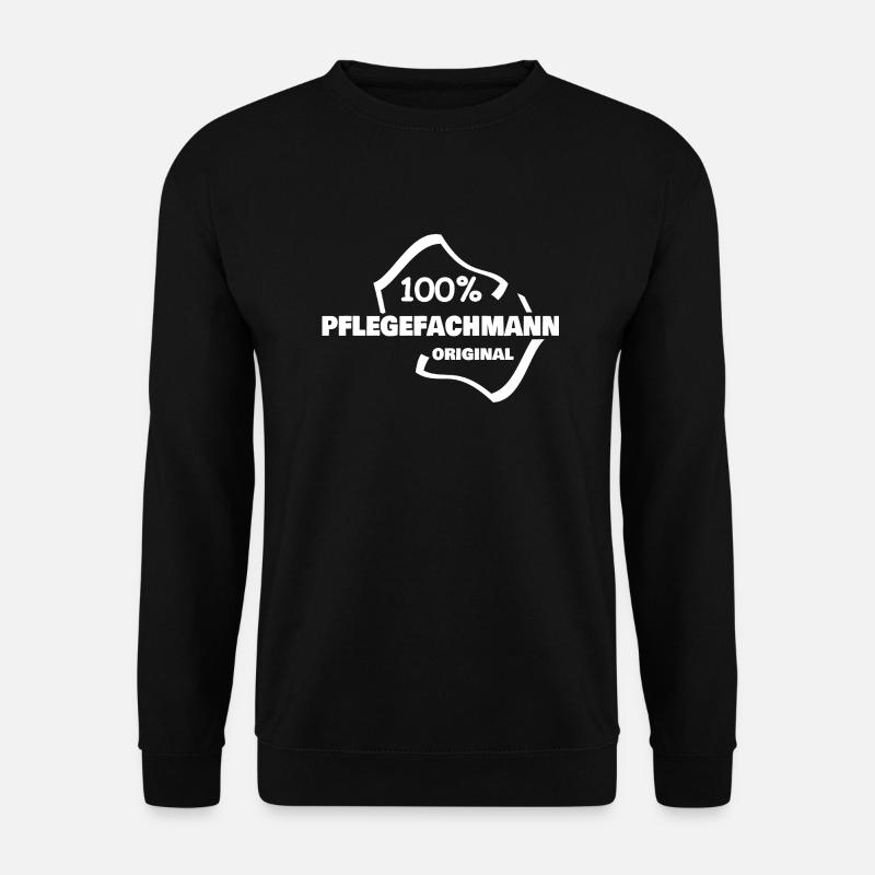 Beruf Pflegefachmann - Unisex Pullover - Schwarz
