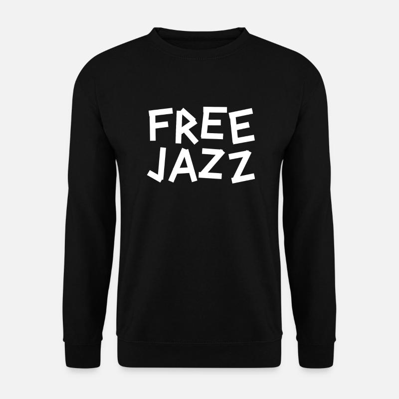 Freier Jazz - Unisex Pullover - Schwarz