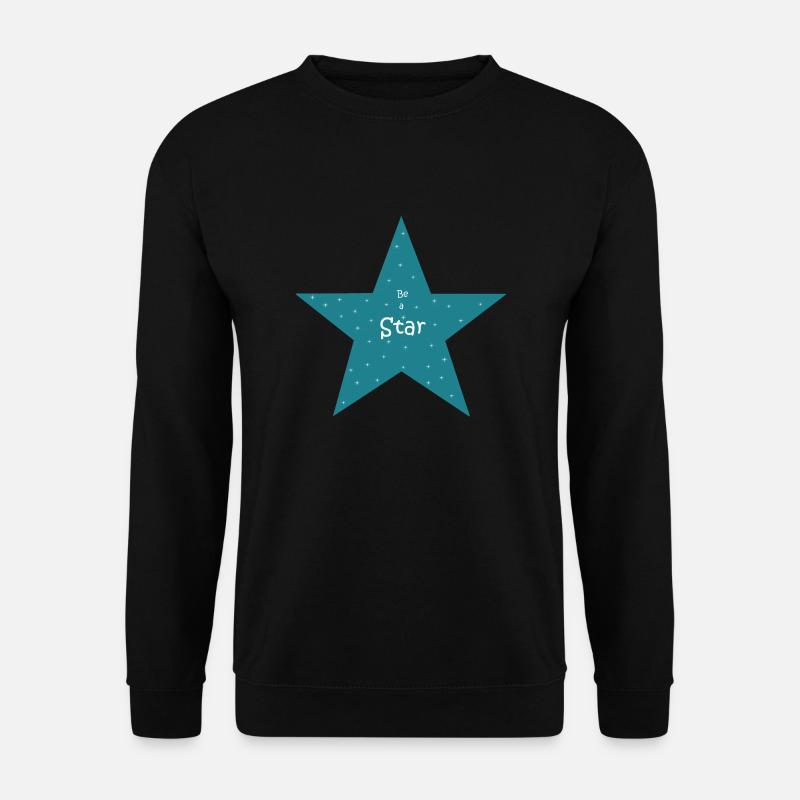 Be a Star2 - Unisex Sweatshirt - black
