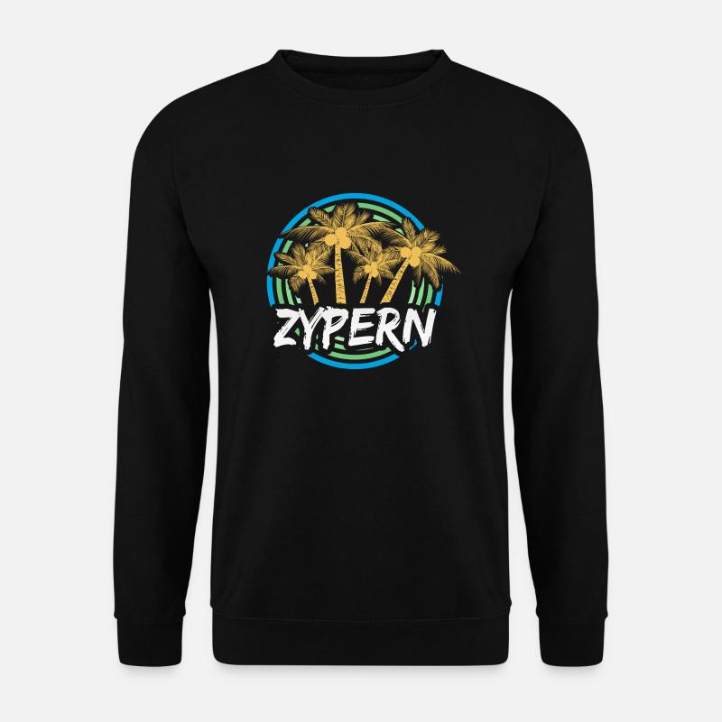 Zypern als Urlaub - Unisex Pullover - Schwarz
