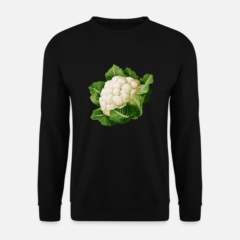 Blumenkohl - Unisex Pullover - Schwarz