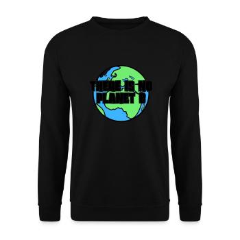 There is no Planet B - Unisex Pullover - Schwarz - Vorne - Alina (178cm) & Michal (187cm)