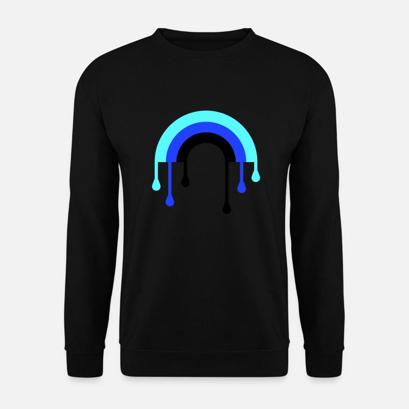regenbogen_3f - Sweat-shirt Unisexe - noir