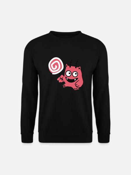 Lolly - Monster - Unisex Sweatshirt - black