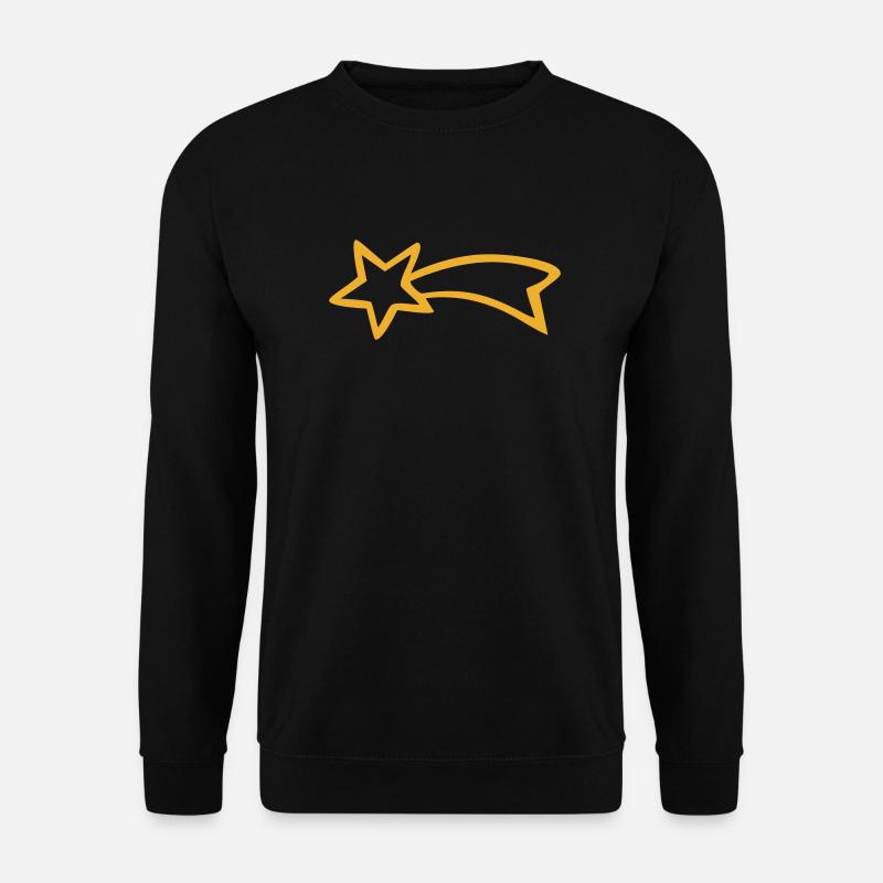 Sternschnuppe - Unisex Pullover - Schwarz