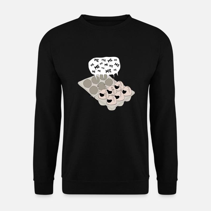 eggs - Unisex Sweatshirt - black