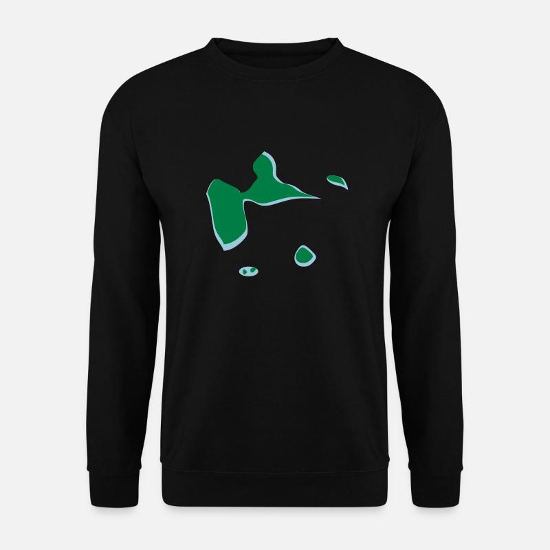 Guadeloupe - Unisex Pullover - Schwarz