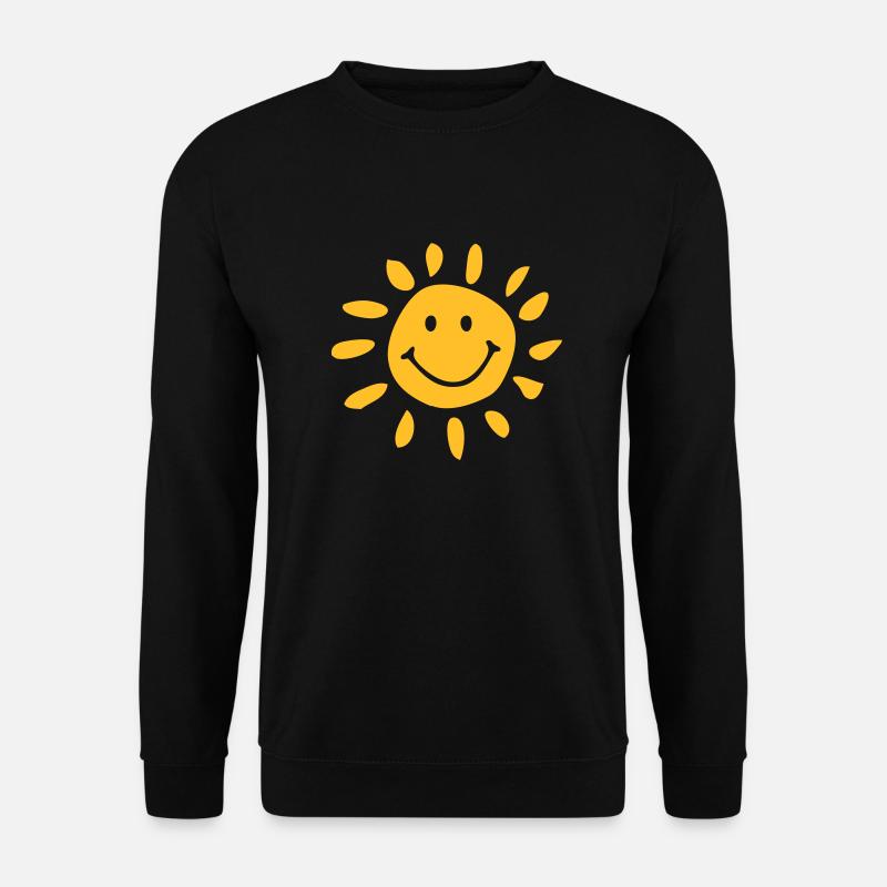 Sonne - Unisex Pullover - Schwarz