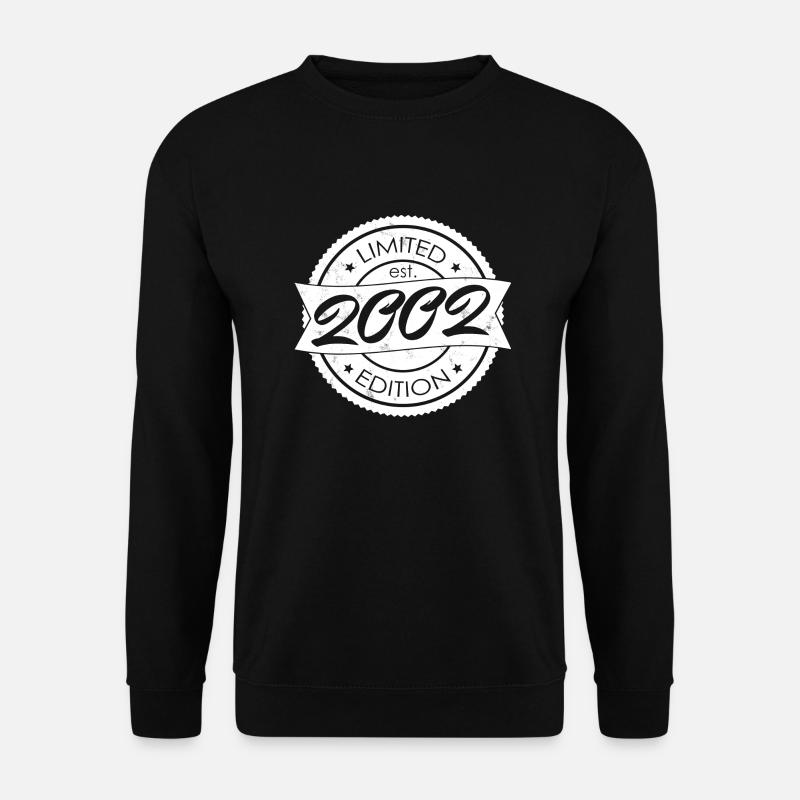 Limited Edition est 2002 - Unisex Pullover - Schwarz
