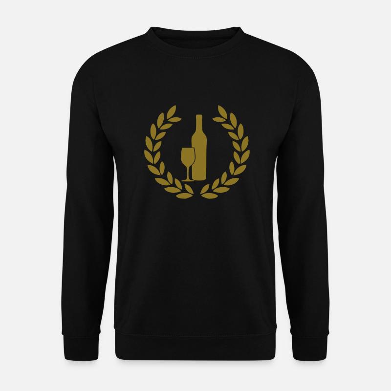 wein deluxe - Unisex Pullover - Schwarz