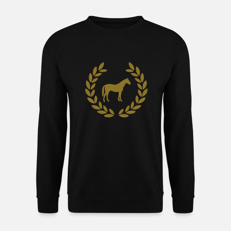 pferd deluxe - Unisex Pullover - Schwarz