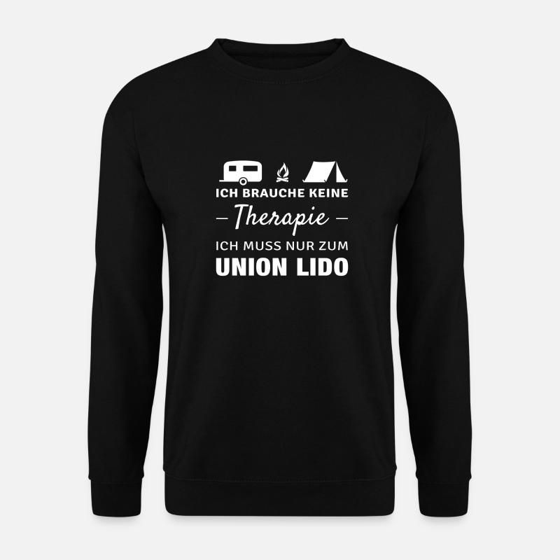 Therapie Union Lido - Unisex Pullover - Schwarz