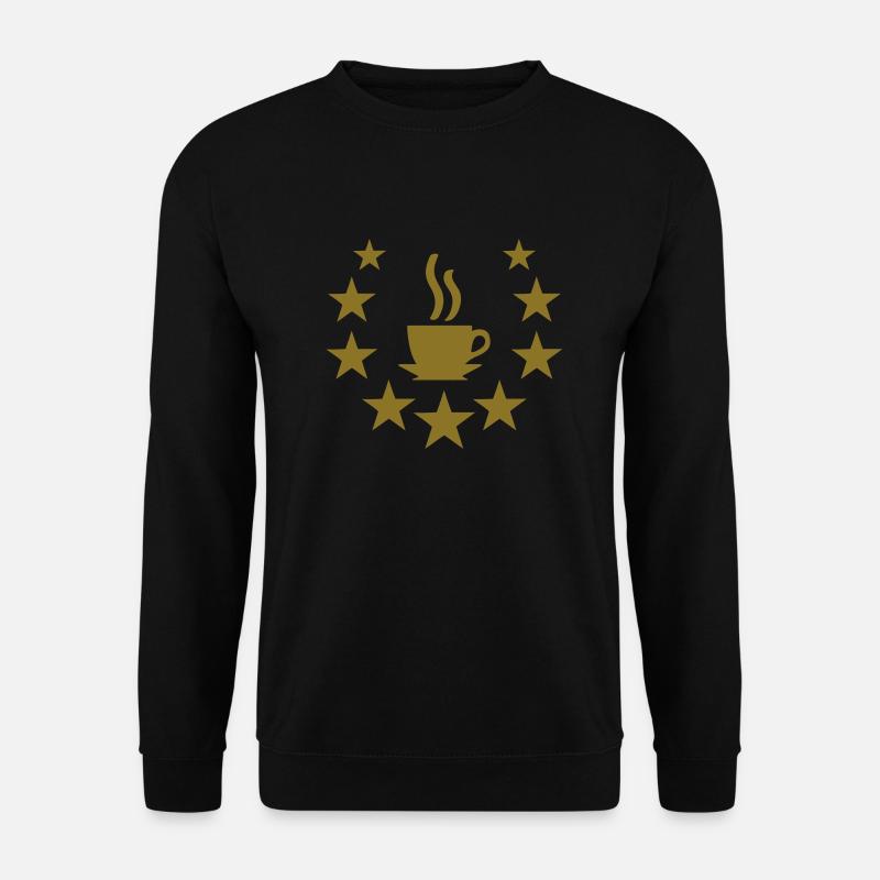 coffee star - Unisex Pullover - Schwarz