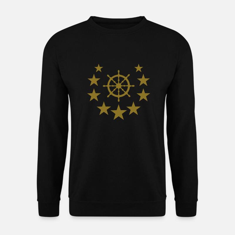 captain star - Unisex Pullover - Schwarz