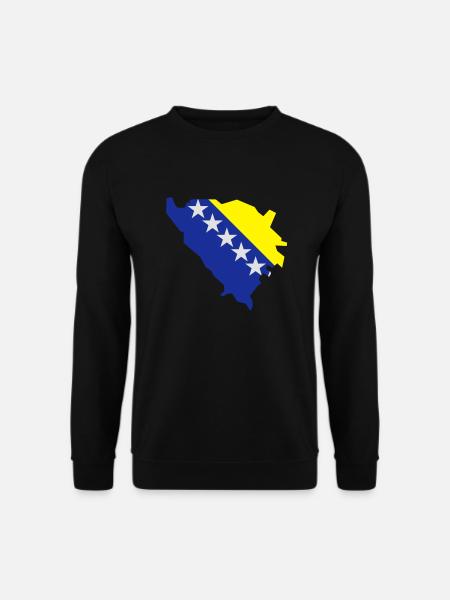 Bosnien Herzegowina - Unisex Pullover - Schwarz