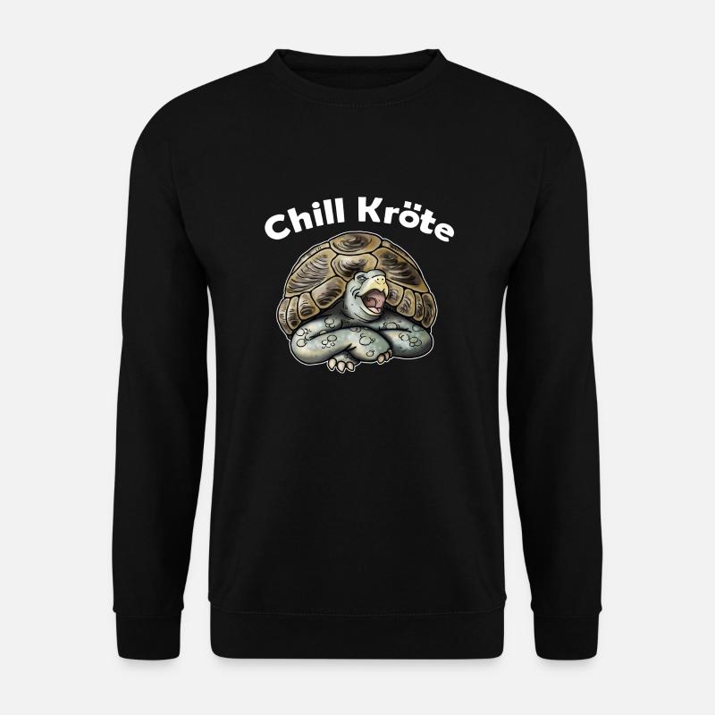 Chillkröte - Unisex Pullover - Schwarz
