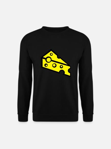 cheese_t2 - Sweat-shirt Unisexe - noir