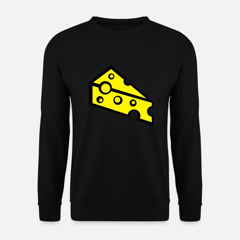 cheese_t2 - Unisex Sweatshirt - black