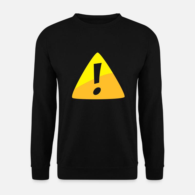 WARNING - Unisex Pullover - Schwarz