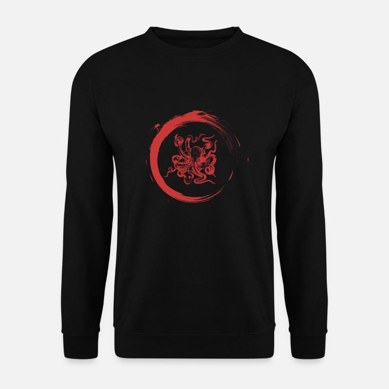 Tintenfisch - Unisex Pullover - Schwarz