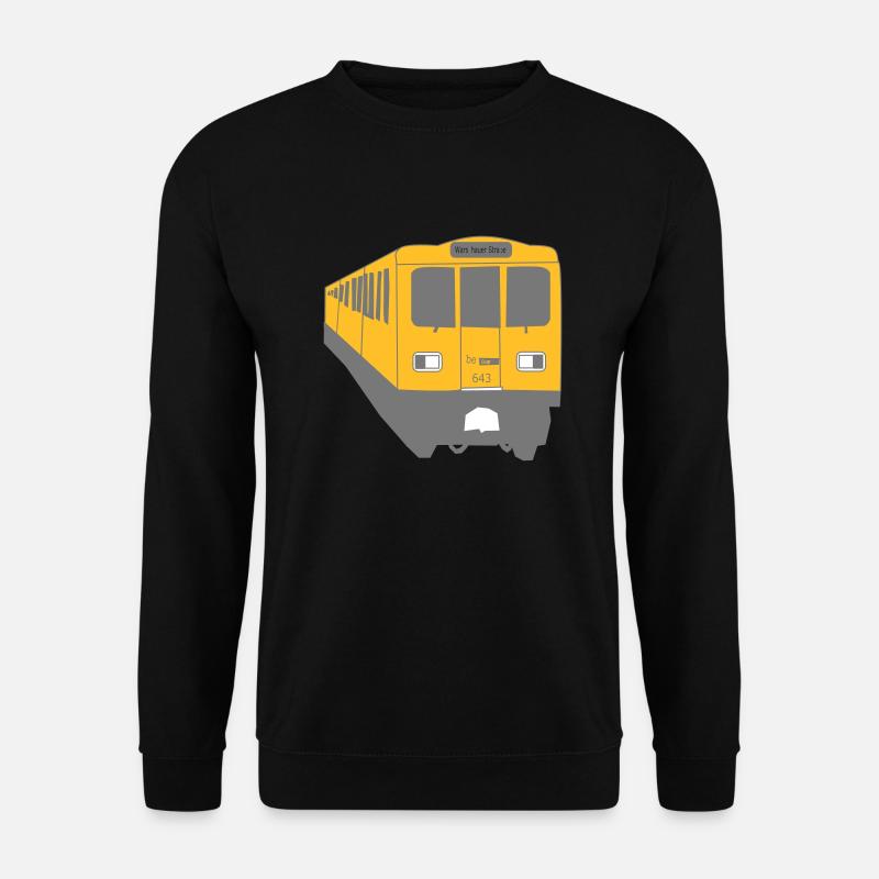 Berlin Train U1 - Unisex Pullover - Schwarz