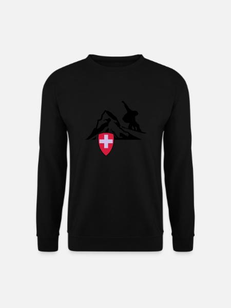 matterhorn schweiz zermatt - Unisex Pullover - Schwarz