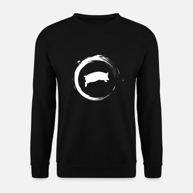 pig - Unisex Sweatshirt - black