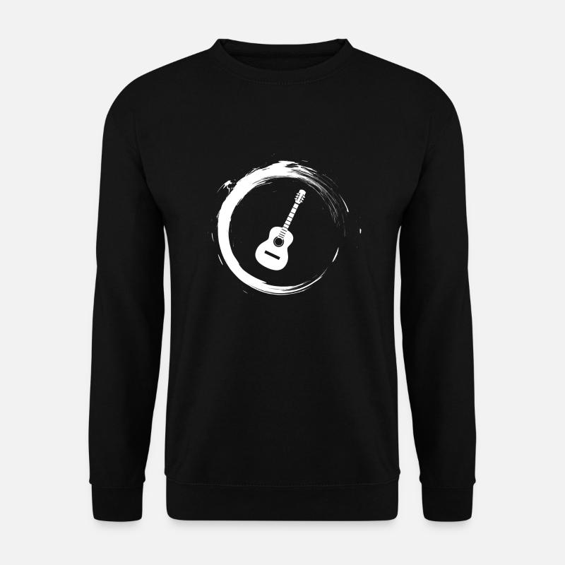 Gitarre - Unisex Pullover - Schwarz