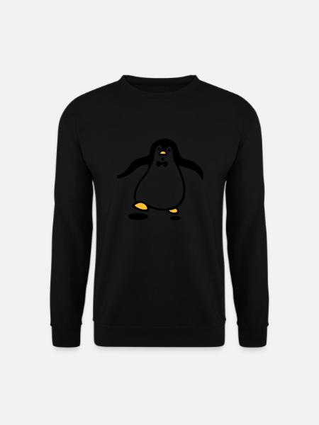 Pinguin - Unisex Pullover - Schwarz