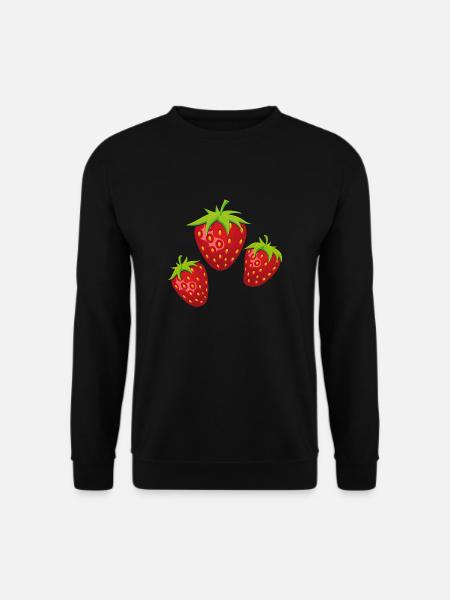 3fraises - Sweat-shirt Unisexe - noir