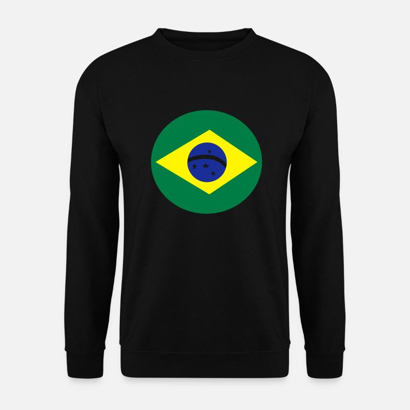 brasilien - Unisex Pullover - Schwarz