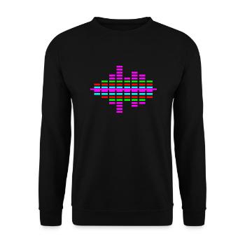 Soundbars - Unisex Pullover - Schwarz - Vorne - Alina (178cm) & Michal (187cm)