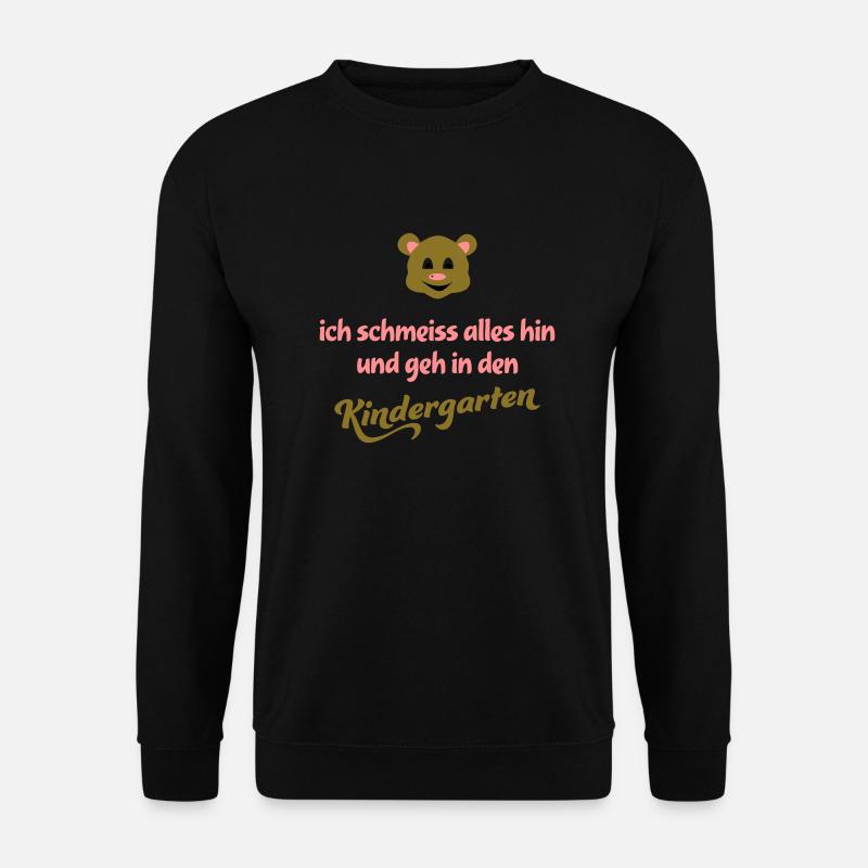 kindergarten - Unisex Pullover - Schwarz