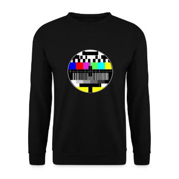 Sight - Unisex Sweatshirt - black - Front - Alina (178cm) & Michal (187cm)