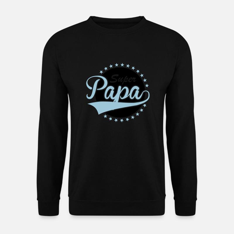 Super Papa - Unisex Pullover - Schwarz