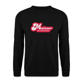 Mainzer-Mit Leib und Seele - Unisex Pullover - Schwarz - Vorne - Alina (178cm) & Michal (187cm)