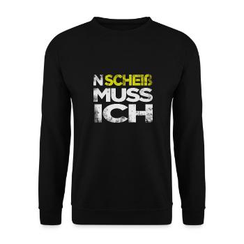 J’ai un sort drôle. - Sweat-shirt Unisexe - noir - Devant - Alina (178cm) & Michal (187cm)