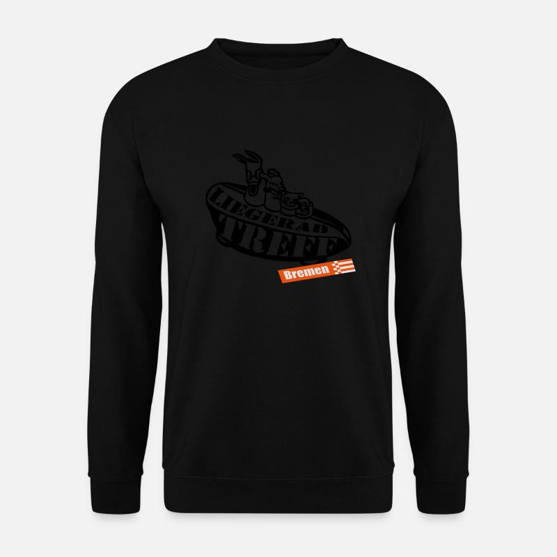Bremer Liegeradtreff - Unisex Pullover - Schwarz