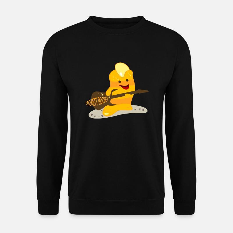 Krokette rockt - Unisex Pullover - Schwarz