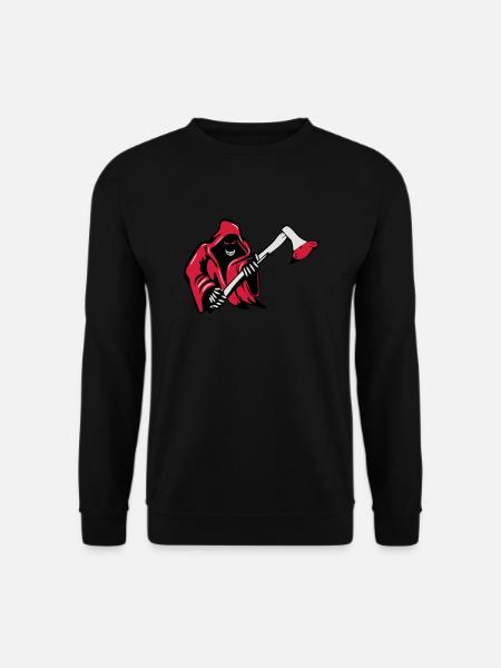 Horror tod axt monster - Unisex Pullover - Schwarz