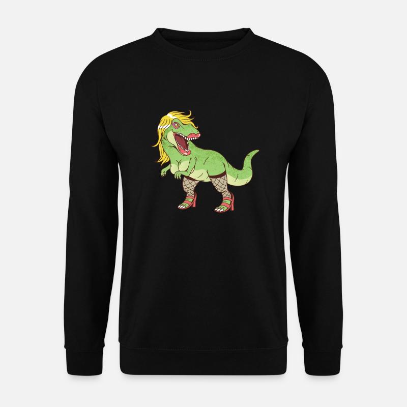 Transsexuell Geschlechtsumwandlung Transe T-Rex - Unisex Pullover - Schwarz