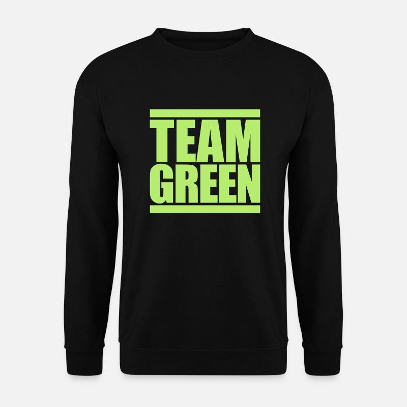 Logo Team Green - Unisex Pullover - Schwarz