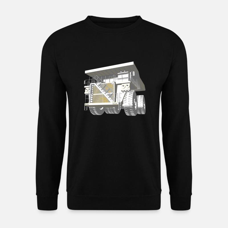 Achtung SCHWERTRANSPORT! - Unisex Pullover - Schwarz