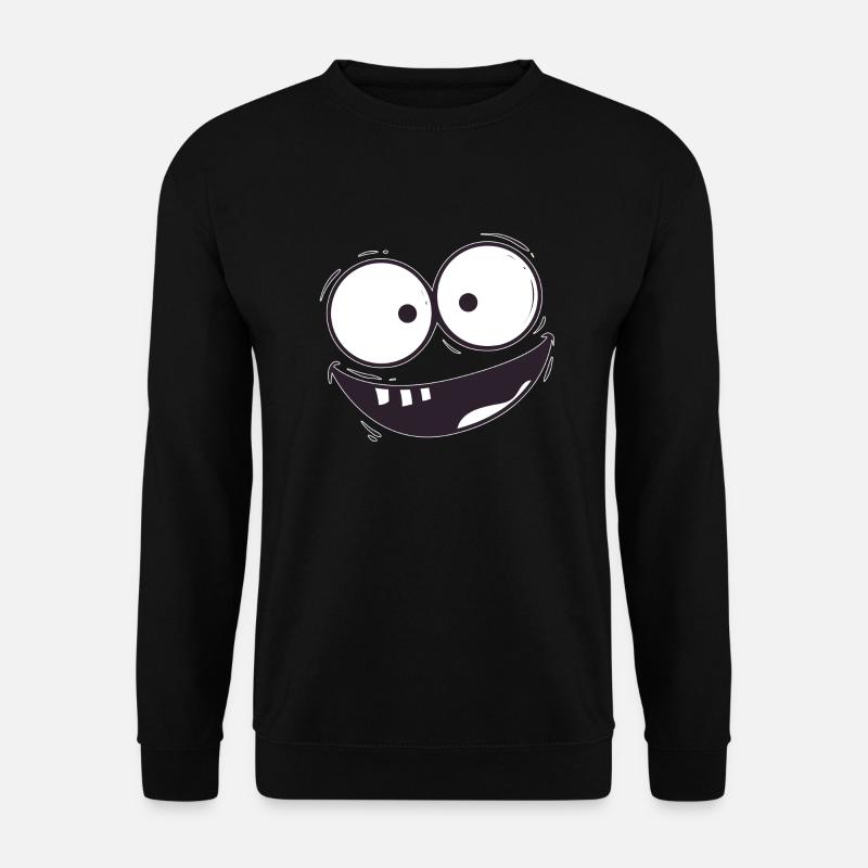 Der Grinse Mann - Unisex Pullover - Schwarz