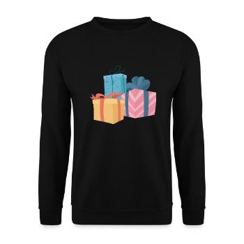 Set cadeau - Sweat-shirt Unisexe - noir - Devant - Alina (178cm) & Michal (187cm)
